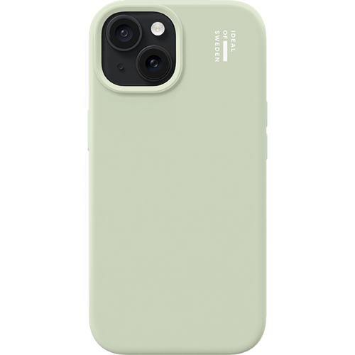 Ideal Of Sweden Silicone Case MagSafe iPhone 13 / 14 / 15 / 16e / 17e Sage Green 1
