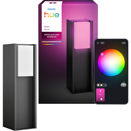 Philips Hue Turaco pylväsvalaisin 1