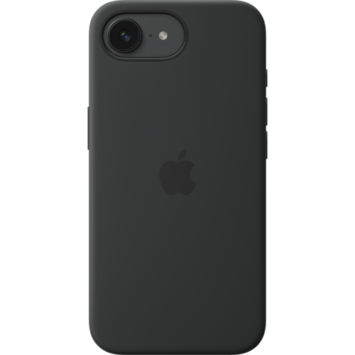 iPhone 16e Silicone Case Black 1