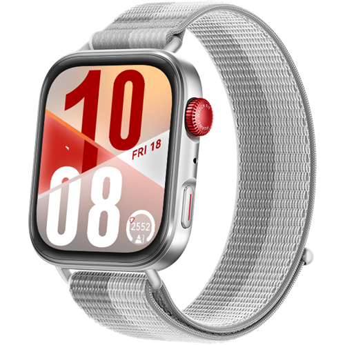 Huawei Fit 4 Silver Woven 1