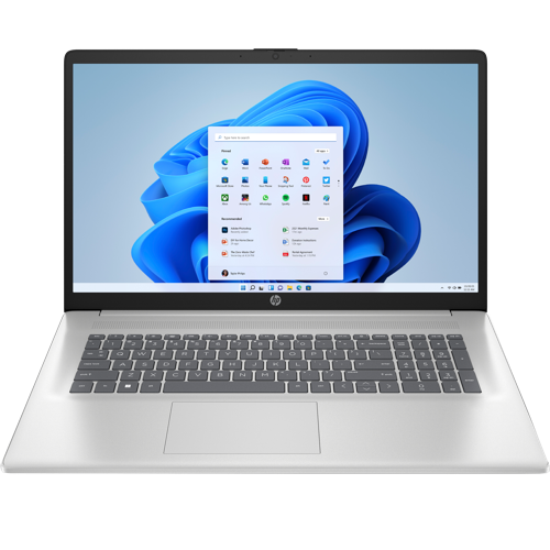 hp laptop 17-cp2036no silver 1