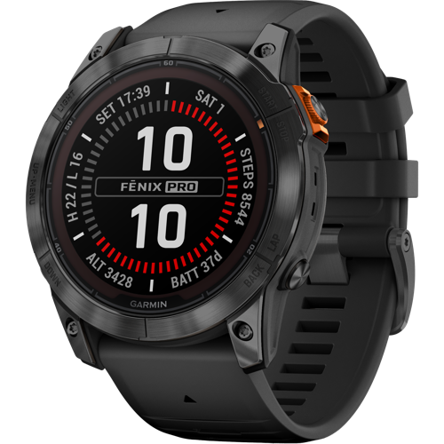 Garmin Fenix 7X Pro Solar black 1