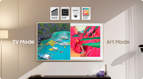 kuvitus kuva aiheesta Samsung The Frame