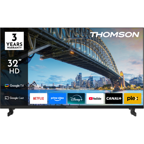 Thomson 32 HD Google TV 5.0 Black 32HG2S15 01