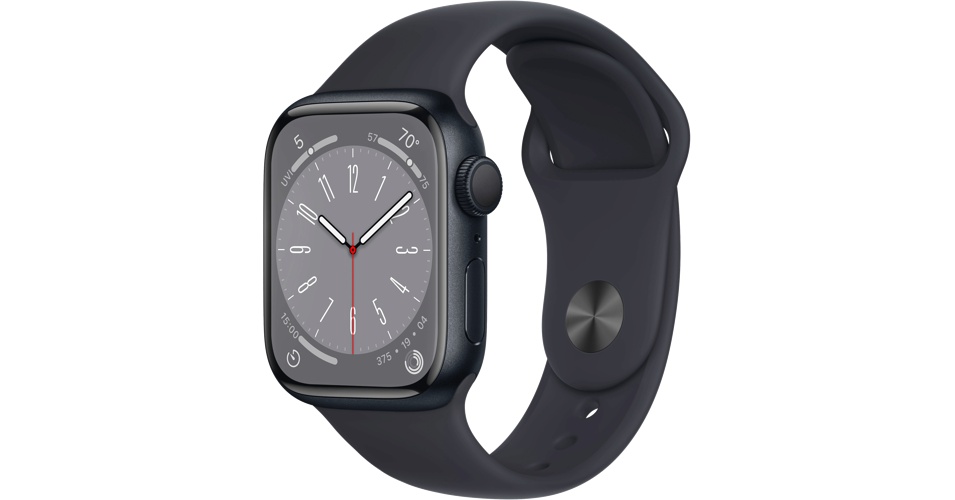 Apple Watch Series 8 GPS 41mm Midnight MNP53KS/A | Telia