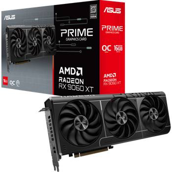 Asus PRIME Radeon RX 9060 XT OC 16GB -näytönohjain