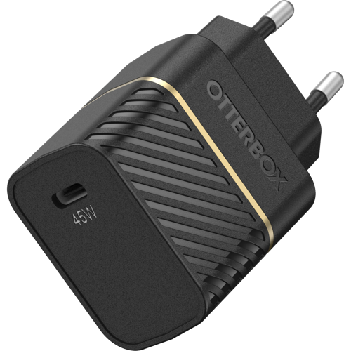 9111295 OTTERBOX EU WALL CHARGER 45W GAN - 1X USB-C 45W USB-PD BLACK 1