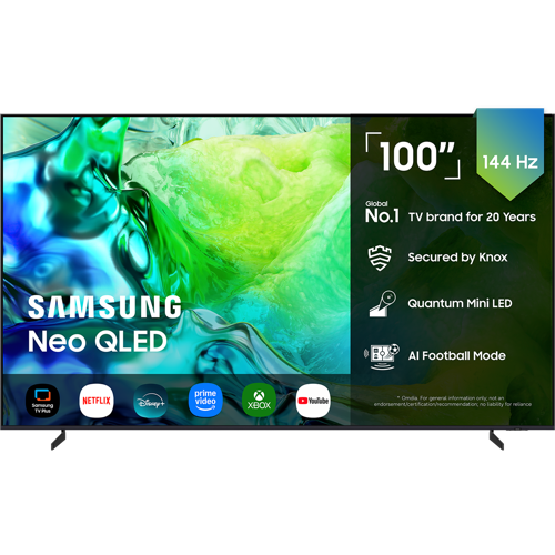 Samsung 100" QN80H Neo QLED 4K Mini LED Smart TV (2026) TQ100QN80HUXXC 01