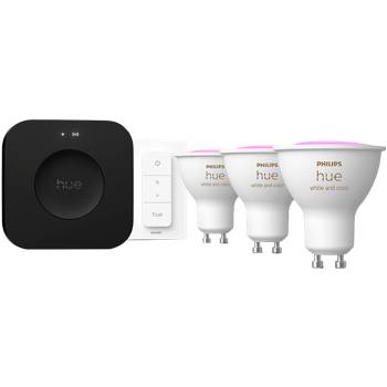 Philips Hue White and Color Ambiance GU10 -aloituspakkaus