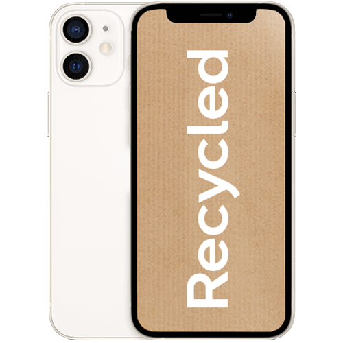 apple iphone 12 mini recycled white