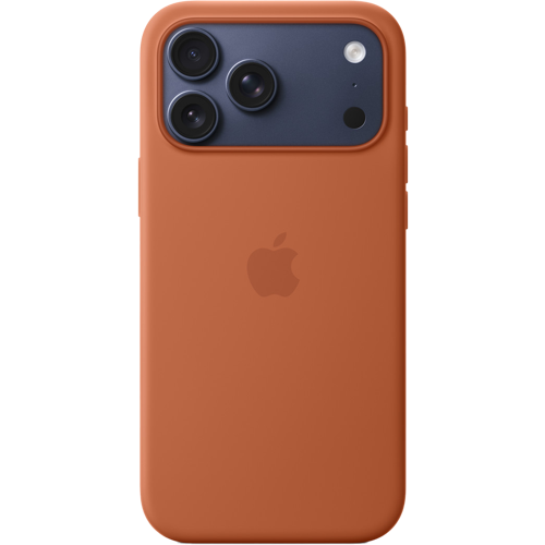 iPhone 17 Pro Max Silicone Case with MagSafe Terracotta 1