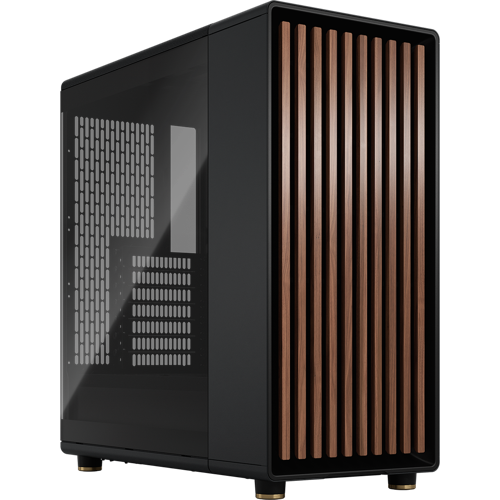 FRACTAL DESIGN North Charcoal Black TG Dark Case 01