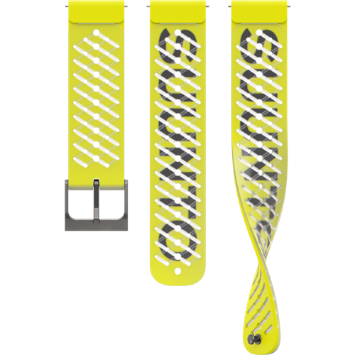 SUUNTO 22 ATH5 SILICONE STRAP YELLOW S+M
