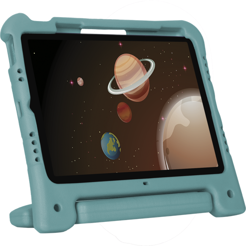 Targus® Kid’s Antimicrobial case for iPad (A16), iPad (10th gen) 10.9", iPad Air® 11" (M3/M2), iPad Air® 10.9" (5th/4th gen.) and iPad Pro® 11" (4th/3rd/2nd/1st gen.) - Teal 1