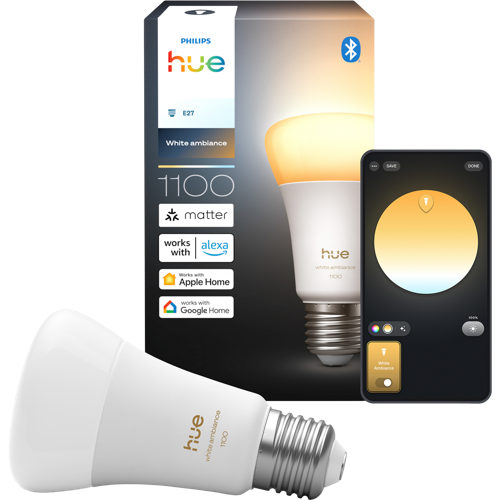 Philips Hue White Ambiance E27 1 kpl 1