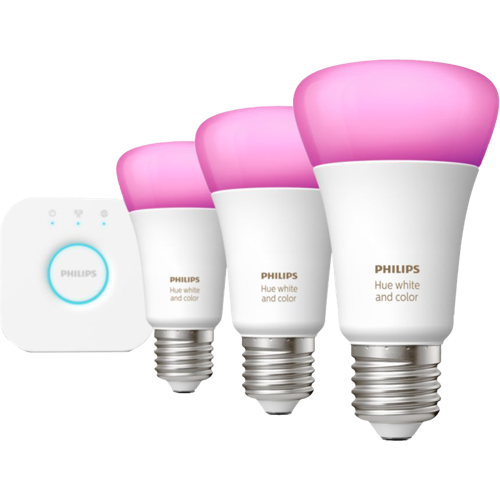 Philips Hue 3 kpl aloituspakkaus E27