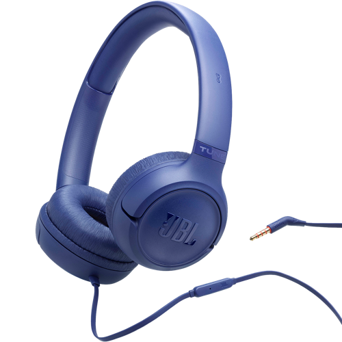 JBL TUNE 530 ON-EAR WIRED BLUE 1