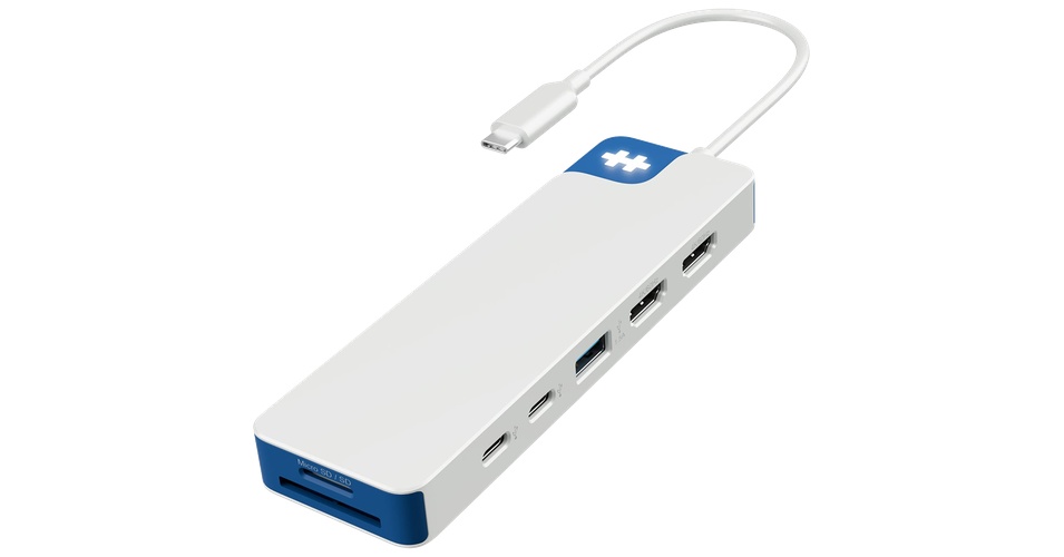 Hyper HyperDrive Flex 9 Port HDMI Hub -telakka HD4103BUGL | Telia