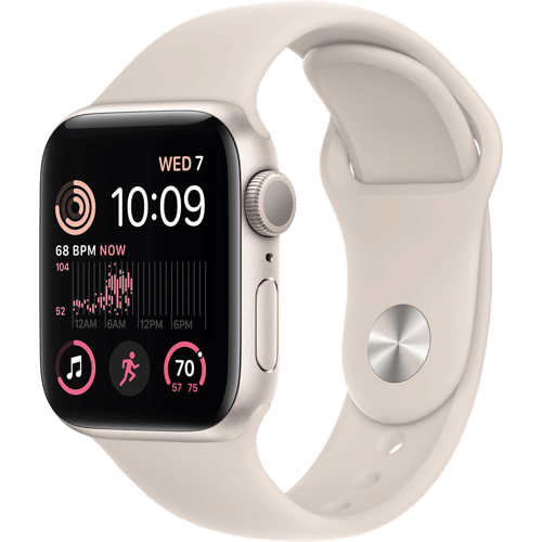 Apple Watch SE GPS 40 mm Tahtivalkea MNJP3KS A Telia