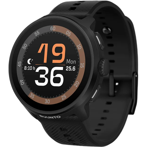 SUUNTO RUN ALL BLACK WITH SILICONE STRAP 1
