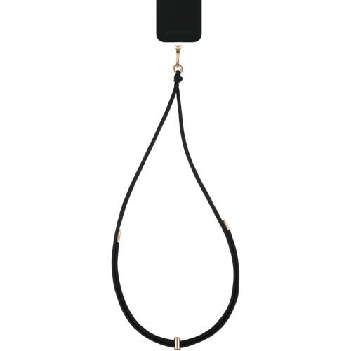Ideal Of Sweden Cord Phone Strap Black 1
