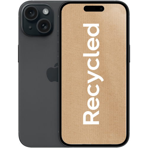 Recycled Apple iPhone 15 black 1