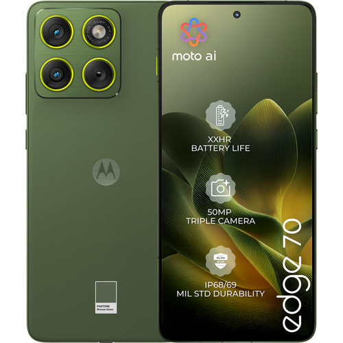 Motorola Edge 70 Bronze Green 01