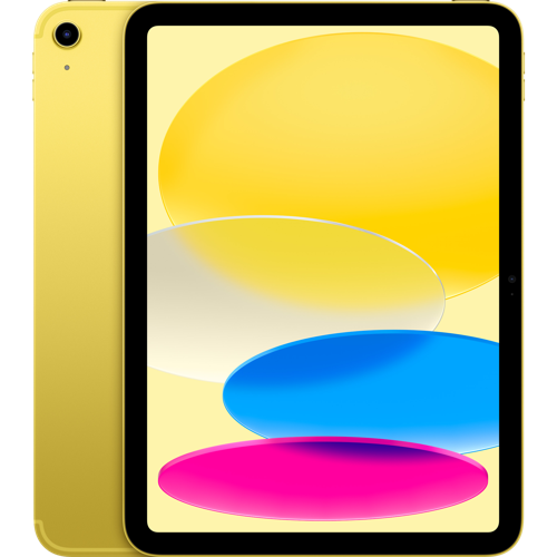 Apple iPad A16 cellular yellow 1