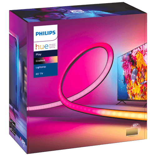 Philips Hue Lightstrip Gradient TV 65" -valonauha | Telia