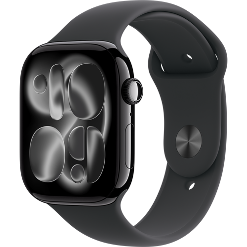 Apple_Watch_Series_11_46mm_Jet_Black_Aluminum_Black_Sport_Band_34FR_Screen__USEN