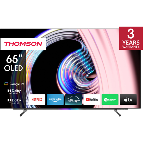 THOMSON 65” OLED UHD GOOGLE SMART TV 01