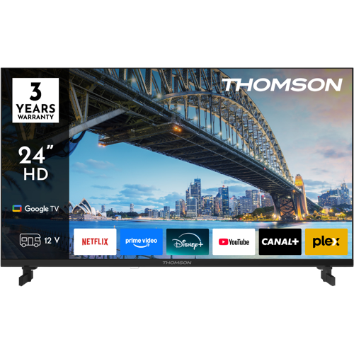 Thomson 24 HD Google TV 5.0 Black 24HG2S15C 01