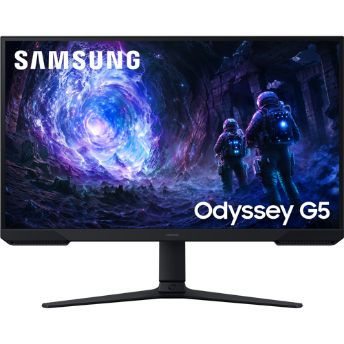 Samsung 27" Odyssey G5 (G51F) QHD 180Hz -pelinäyttö 01