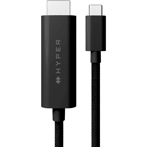 Hyper®️ HyperDrive®️ USB-C to HDMI 4K60Hz Cable - Black 1