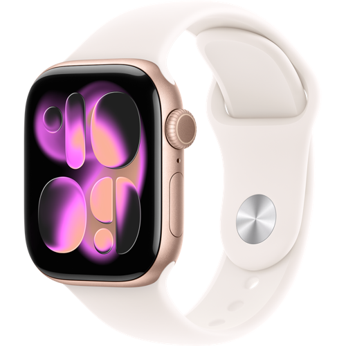 Apple_Watch_Series_11_42mm_Rose_Gold_Aluminum_Light_Blush_Sport_Band_34FR_Screen__USEN