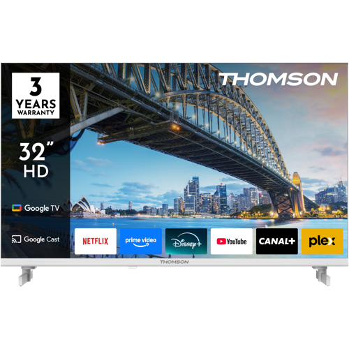 Thomson 32 HD Google TV 5.0 White 32HG2S15W 01