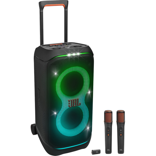 JBL Partybox Stage 320 easysing karaoke mic bundle black 01