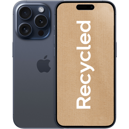 Recycled iPhone 15 Pro Blue Titanium