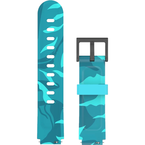 Xplora XGO3 Strap turquoise dinosaur 1