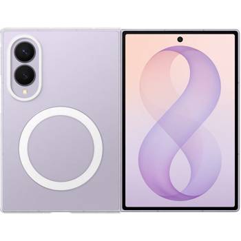 Samsung Galaxy Z Fold8 Clear Magnet Qi2 -suojakuori