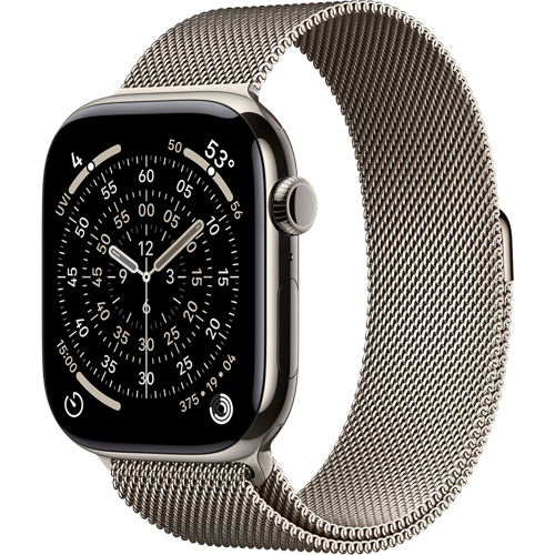 Apple_Watch_Series_11_46mm_LTE_Natural_Titanium_Milanese_Loop_Natural_PDP_Image_Position_ 1