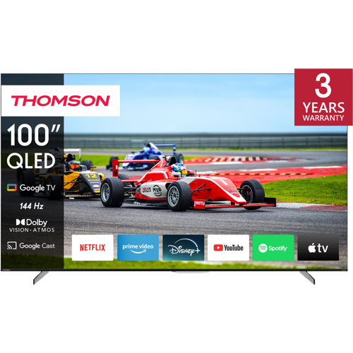 Thomson 100" QLED PRO UHD Google Smart TV 100QG7S14  01