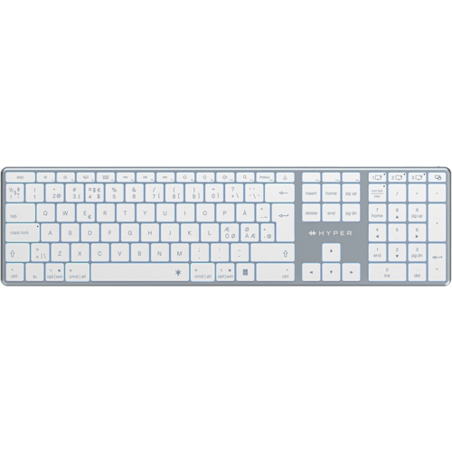 Hyper®️ HyperSpace™️ Bluetooth®️ Keyboard (Nordic) 01