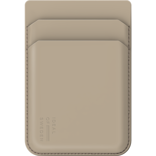 Ideal Of Sweden Magnetic Card Holder MagSafe Beige