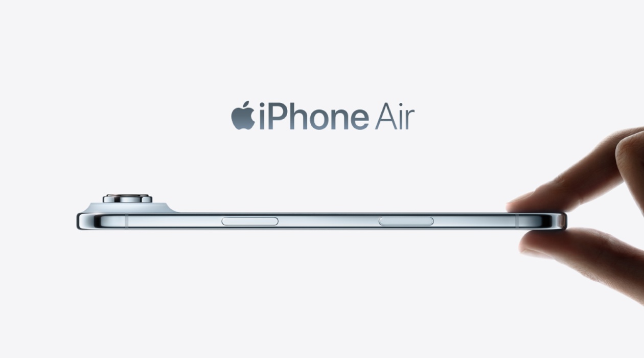 iPhone Air. Kaikkien aikojen ohuin iPhone.